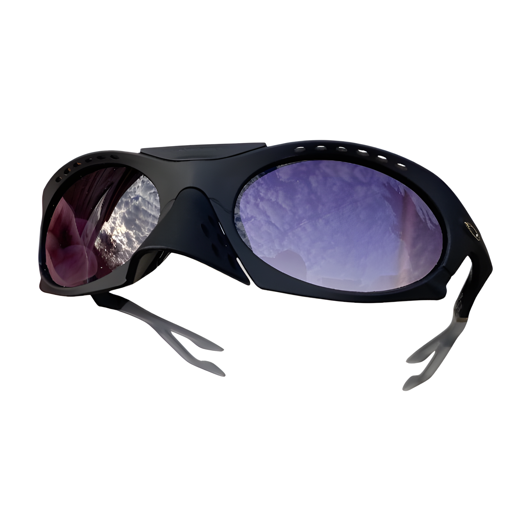 Óculos de Sol Plantaris Branca Preto