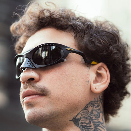 Óculos de Sol Plantaris Branca Preto