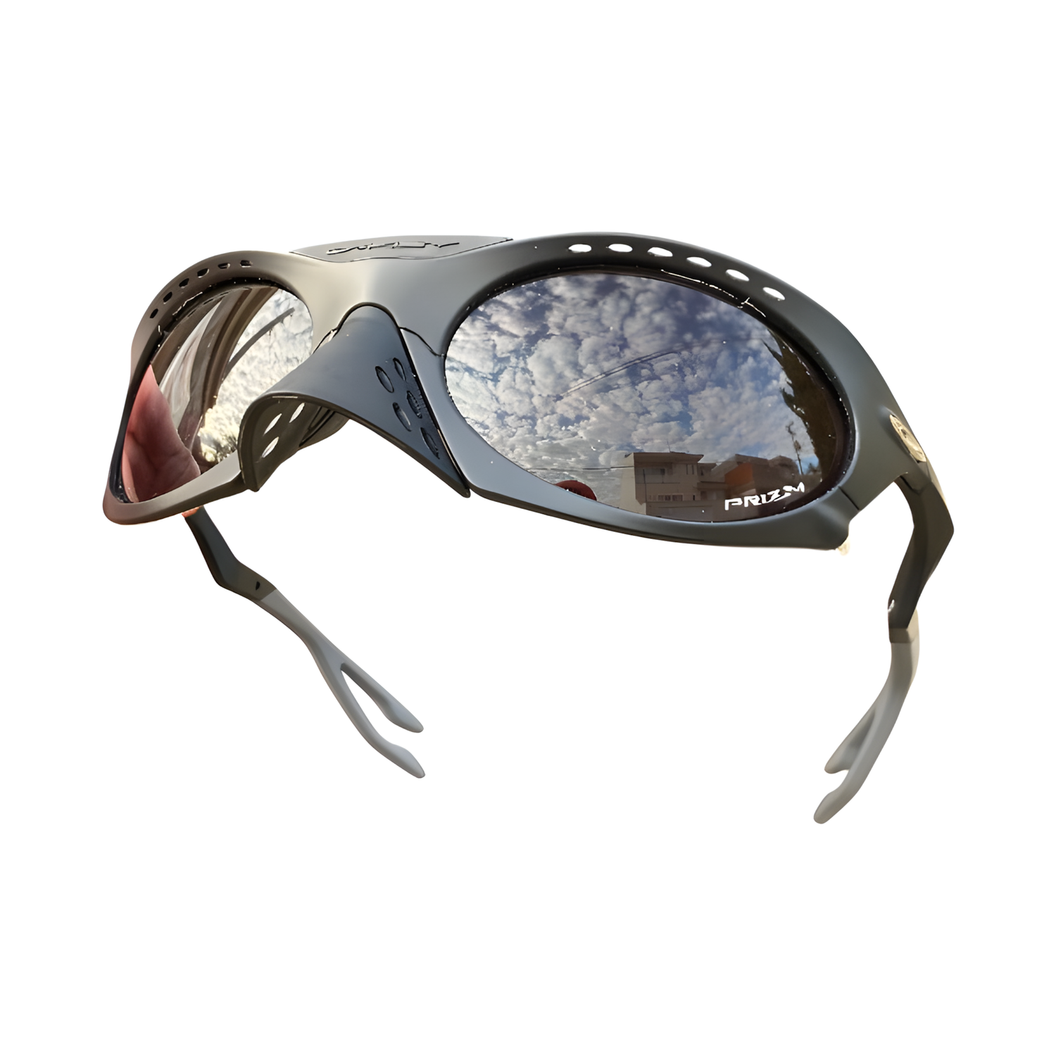 Óculos de Sol Plantaris Branca Preto