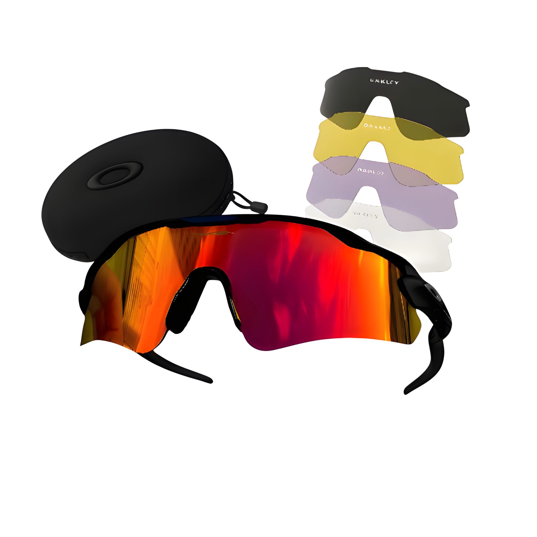 Óculos de Sol Radar Premium Preta + Kit